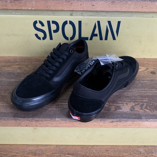 VANS バンズ 【SKATE OLD SKOOL】 BLACK/BLACK 黒 新品正規品