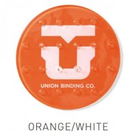UNION ˥ UNION DECK PAD CIRCLE 9.5cm ORANGE/WHITE  ǥåѥåɡ͹ء