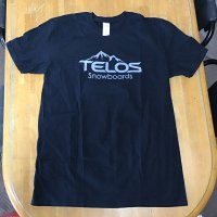 TELOS ƥ t-shirt BLACK Lsize 