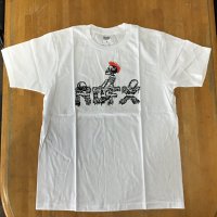 FLUX եå  t-shirt WHITE Msize 