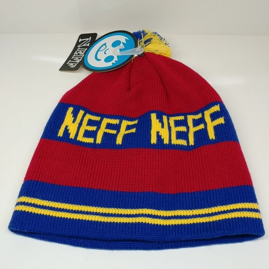 NEFF ネフ 【Classic】 RED 赤 新品正規 ビーニー(郵便) - 横乗り系