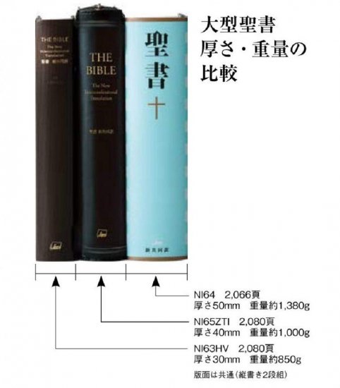 新共同訳 大型聖書 ジッパー サムインデックス付 Ni65zti 黒 聖書やキリスト教書籍の通販サイト バイブルハウス南青山