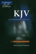【SPECIAL PRICE】【20％OFF】英語聖書 King James Version Concord Reference Edition  革装KJ566:XEの商品画像
