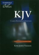【SPECIAL PRICE】【20％OFF】英語旧新約聖書<br>King James Version Cameo Reference Edition 革装KJ456:XREの商品画像