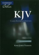 【SPECIAL PRICE】【20％OFF】英語旧新約聖書 King James Version Cameo Reference Edition <br> 革装KJ452:XRの商品画像