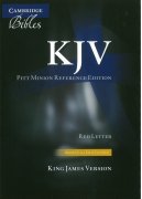 【SPECIAL PRICE】【20％OFF】英語旧新約聖書<br>King James Version<br>Pitt Minion Reference <br> 革装<br>KJ444:XRの商品画像