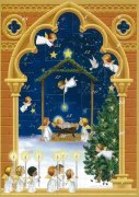 ☆XADVUS247C　クリスマスアドヴェントカードの商品画像