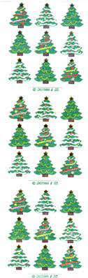 ☆【在庫限り】JC070<br/>和風クリスマスシール<br/>クリスマスツリーの商品画像
