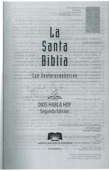 大特価！！ スペイン語 洋書 聖書スペイン語santa 聖書 バイブル 