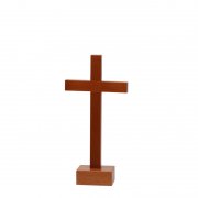 木製十字架　小（掛け置き兼用）TO20-S　（50829）の商品画像
