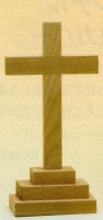 【DAG掲載】CS 木製十字架（小）の商品画像