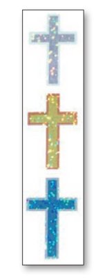 【DAG掲載】プリズムシール　十字架・クロス（大）　ST01の商品画像