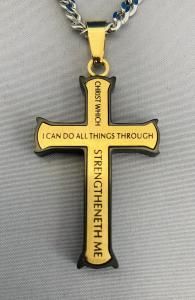 󥯥BlackGoldͥå쥹<br>Philippians 4:13 (676763)<img class='new_mark_img2' src='https://img.shop-pro.jp/img/new/icons1.gif' style='border:none;display:inline;margin:0px;padding:0px;width:auto;' />ξʲ