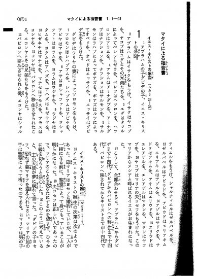 新共同訳 大型分割聖書 新約聖書 NI291D | 聖書やキリスト教書籍の通販