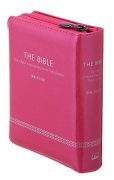 新共同訳 ミニ判聖書 ジッパー・サムインデックスつき NI35ZTI ピンク　（B7判）の商品画像