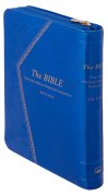 蔵出しセール【在庫限り】新共同訳 中型聖書 ジッパー・サムインデックスつきNI55ZTI 青の商品画像