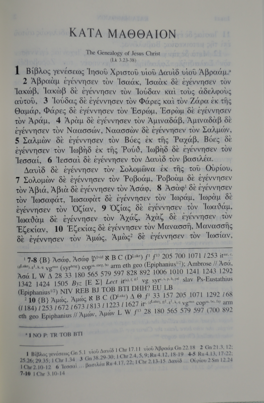 ギリシア語 新約聖書 UBS第5版 5118 ギリシア語英語小辞典付| 聖書やキリスト教書籍の通販サイト - バイブルハウス南青山