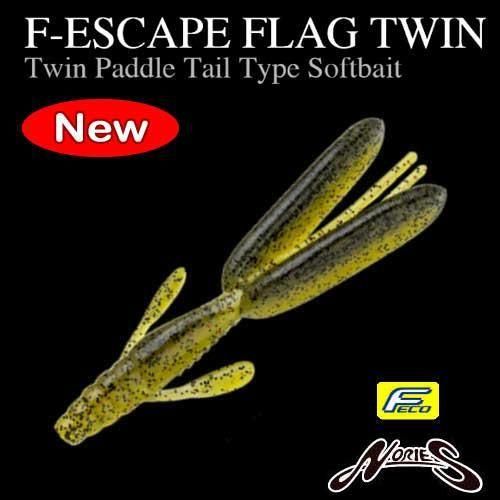 ノリーズ「F-ESCAPE FLAG TWIN(エフエスケープフラッグツイン