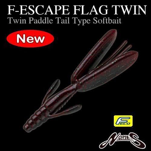 ノリーズ「F-ESCAPE FLAG TWIN(エフエスケープフラッグツイン
