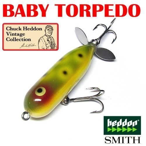 HEDDON　ヘドン　ベビートピード Heddon Chuck Heddon vintage collection Baby Torpedo