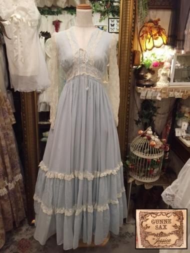 GUNNE SAX 70's 졼åץƥɥ󥰥ԡ 忧 ǥSize:9