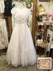 GUNNE SAX 70's ץ󥻥ۥ磻ȥɥ쥹 Size:7