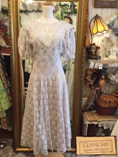GUNNE SAX 80's ӥå顼졼եåȥɥե쥢ԡ 졼  Size:9