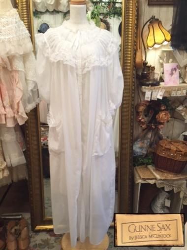 GUNNE SAX 80`s ݥåդۥ磻ȥʥƥԡ Size:M