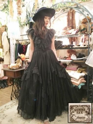 GUNNE SAX 70's ɥåץ󥻥֥å󥰥ɥ쥹 Size:9