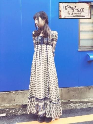 GUNNE SAX 60's ڥ꡼ꥨ󥿥ץȥԡ 򥿥 Size:S