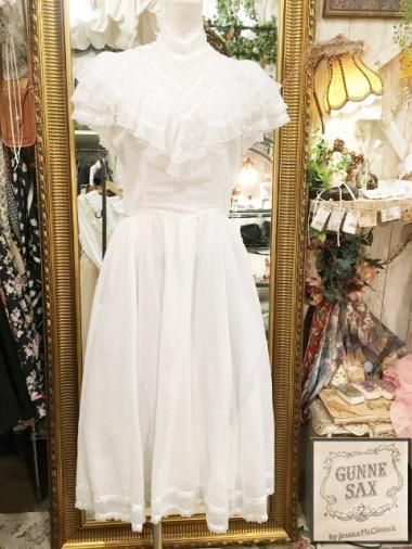 GUNNE SAX 70's ȥꥢ졼ԥ奢ۥ磻ȥԡ Size:11