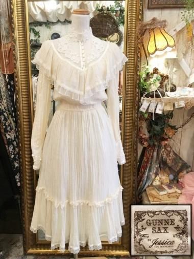 GUNNE SAX 70's ǥƥ塼+졼 ȥԡ Size:7