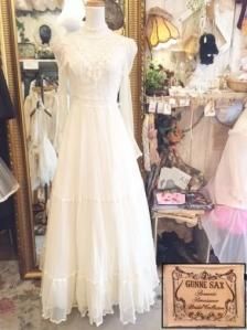 GUNNE SAX 70's 塼ۥ磻ȥԡɥ쥹 եۥ磻 Size:11 ᡼ͭ