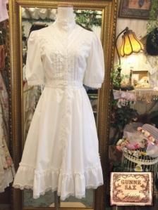 GUNNE SAX 70's ѥե꡼֥ޥƥåۥ磻ȥԡ Size:9