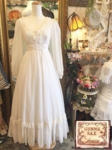 Vintage U.S.A. GUNNE SAX 70s 졼åץۥ磻ȥԡ Size:9