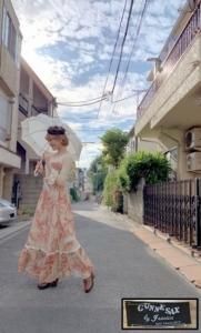 GUNNE SAX 60's ФĻ+꡼󥰥ԡ  Size:XS