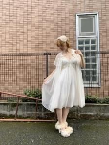 Vintage Nightie 70's Ļե졼ʥƥ եۥ磻