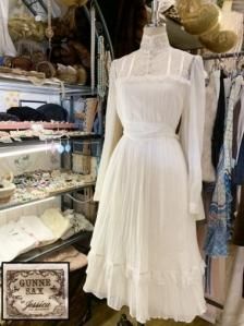 Vintage U.S.A. GUNNE SAX 70s ǥƥ졼åȥۥ磻ȥԡ Size:7