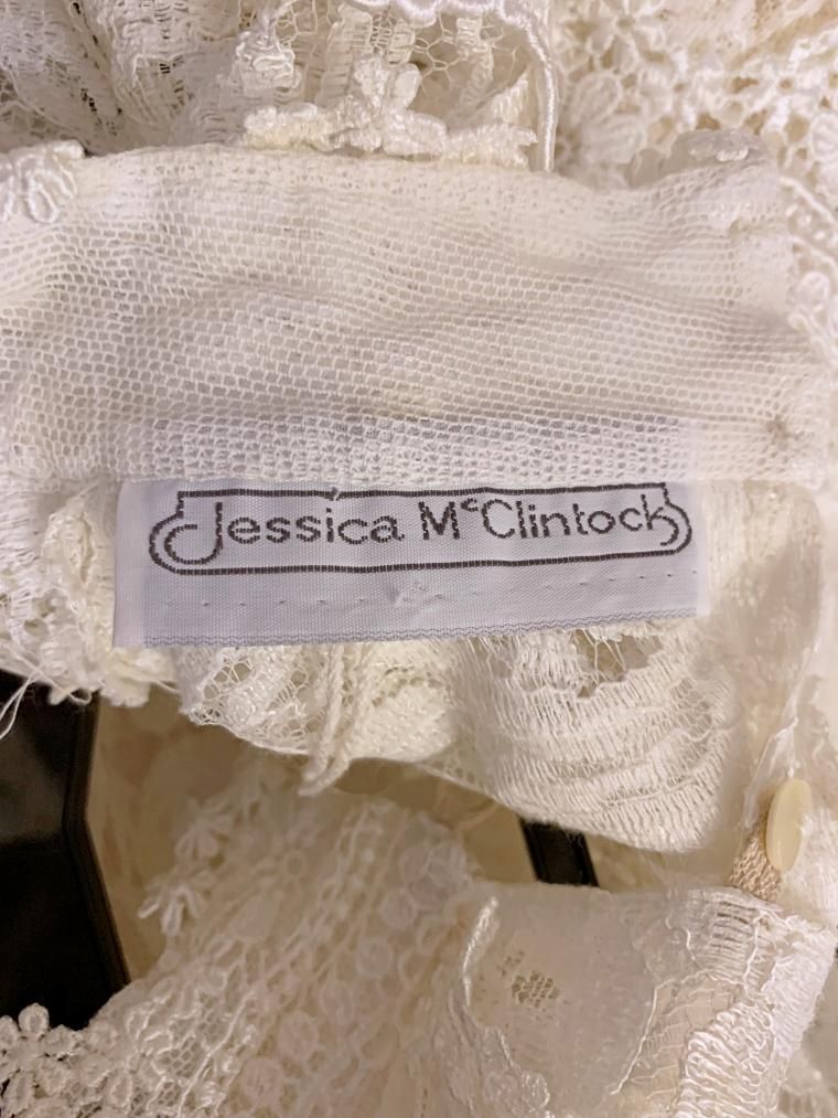 Jessica Mcclintock 80's モチーフレースカラーオールレース