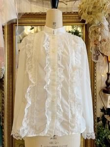 Vintageե졼ۥ磻ȥ֥饦