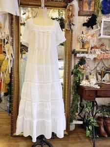 Vintage ԥ󥿥åե󥰥ۥ磻ȥԡ