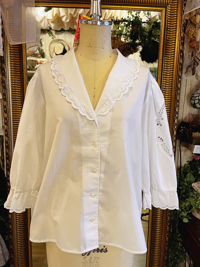"yaora san専用" France vintage blouse♡