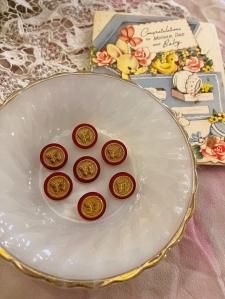 Vintage button ĳ/åɥܥ7ĥå
