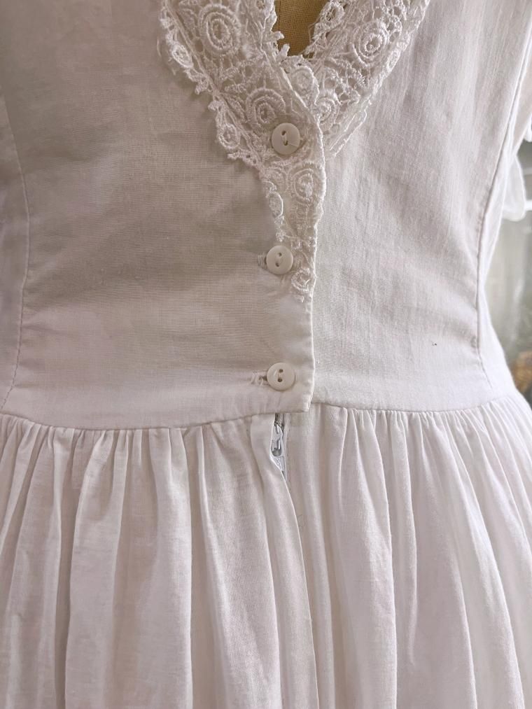 GUNNE SAX 70's ヴィクトリアンコットンワンピース Size：9