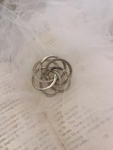 Vintage Circle Brooch
