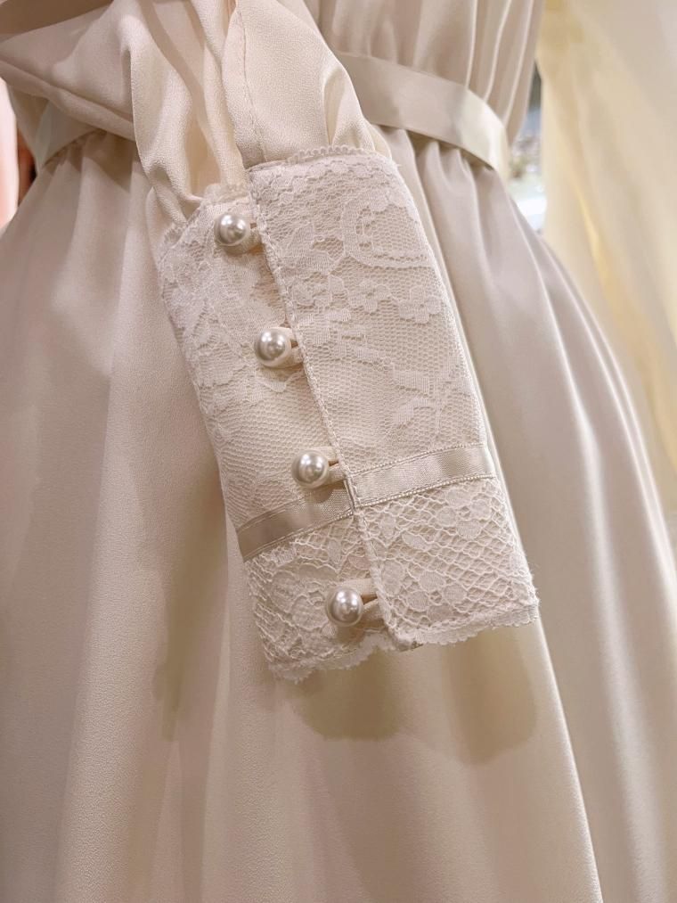 merletage vintage 淑女の為のレースドレス