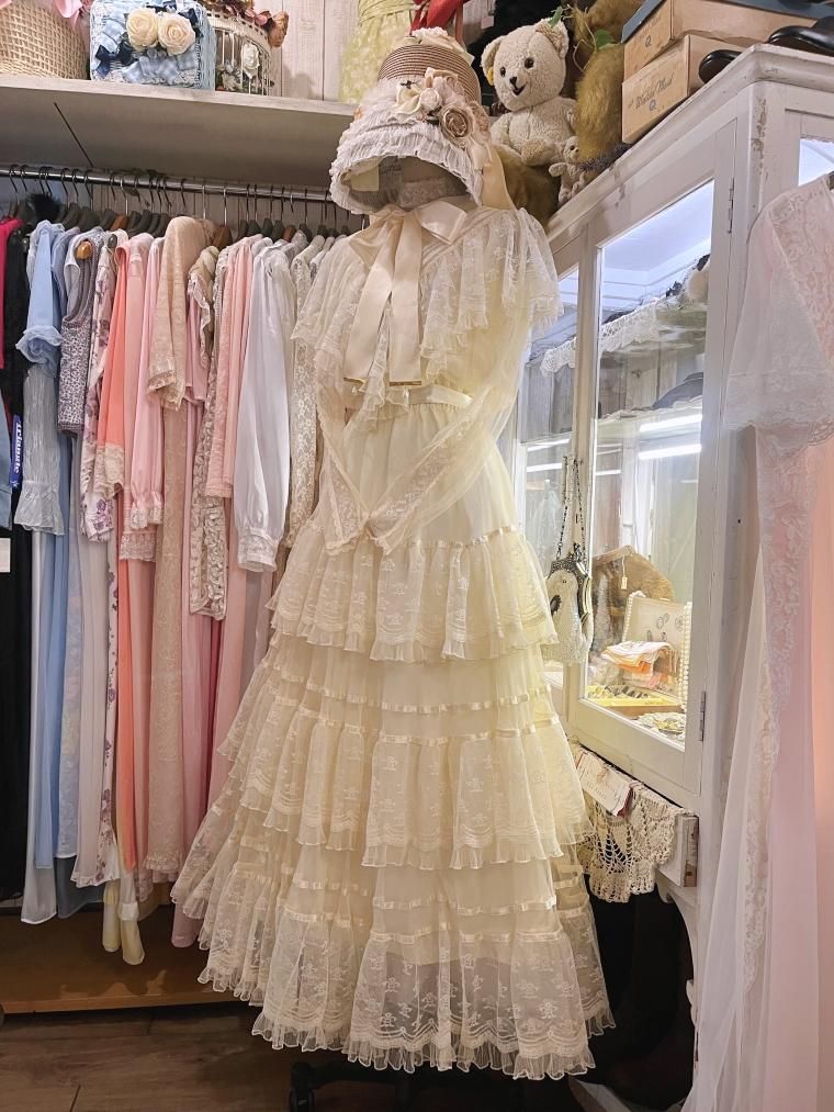 vintage GUNNE SAX 70's bridal ƥɥե졼ȥꥢɥ쥹