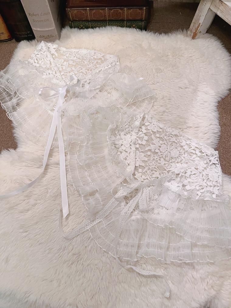 comyu handmade lace babushka scarf