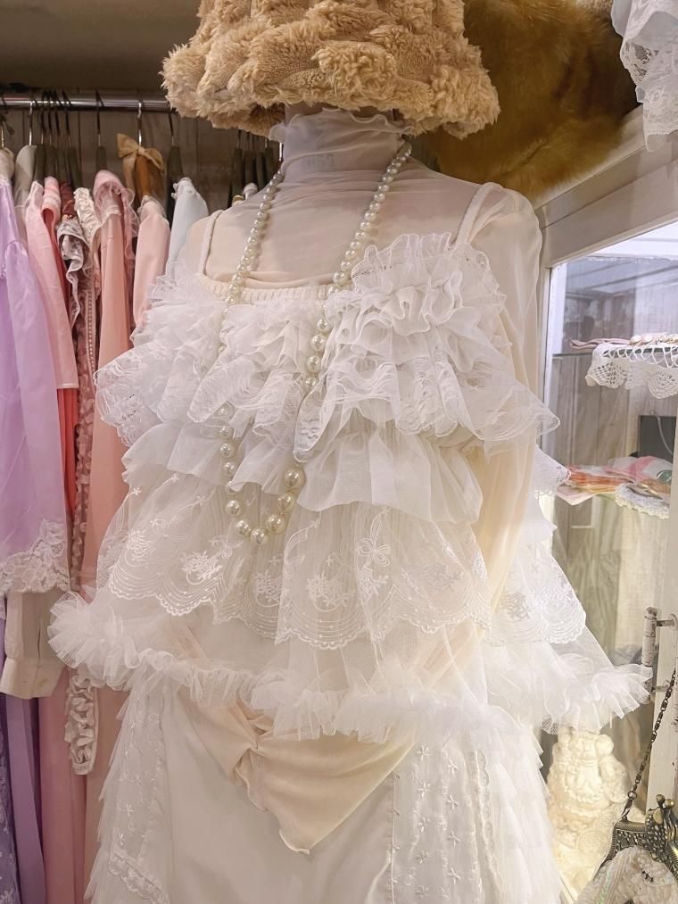 comyu remake whip knit bustier
