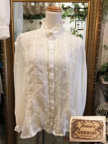 Vintage GUNNIES 70's ȥ饤ץ졼ɥ顼֥饦 Size:9